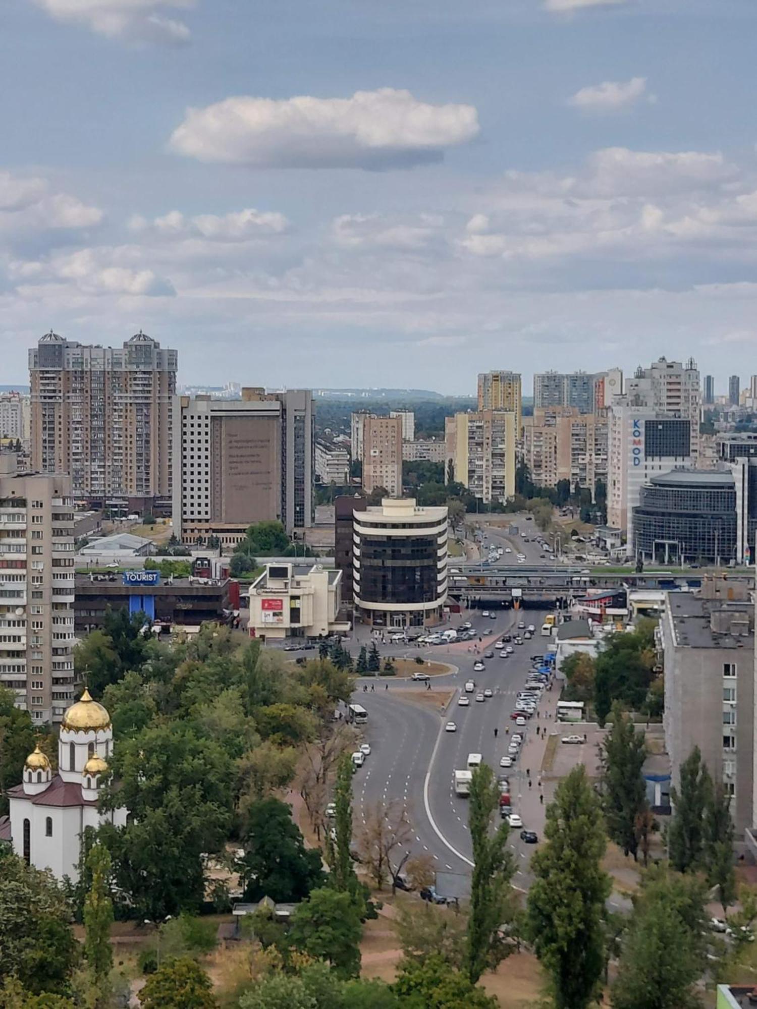 Видові 1К-2К Апартаменти 11,15, 23 Поверхи Kiev Ngoại thất bức ảnh